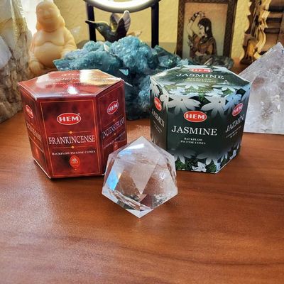 Backflow HEM Incense Cones — 40 Count Box