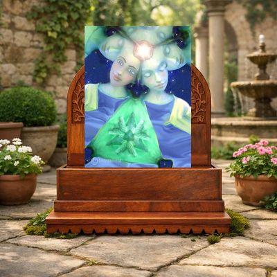 Awakening Altar Card by Montserrat