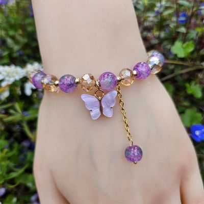 Lavender Wings Bracelet
