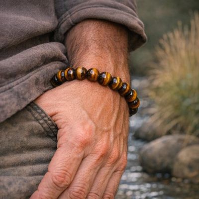 Tiger Eye Bracelet 10mm