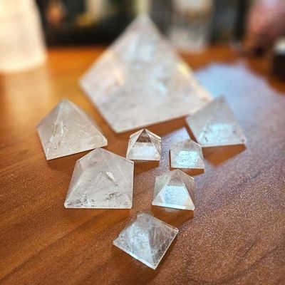 Clear Quartz Pyramid