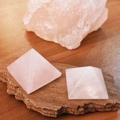 Rose Quartz Pyramid