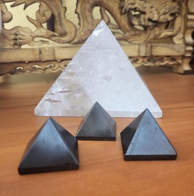 Black Tourmaline Pyramid