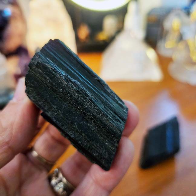 Raw Black Tourmaline