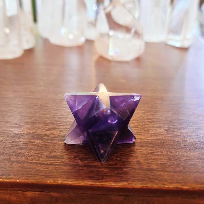 Amethyst Merkaba