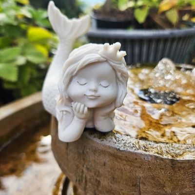 Mermaid Crystal Ball Holder
