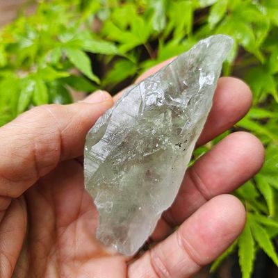 Freeform Prasiolite — Green Amethyst