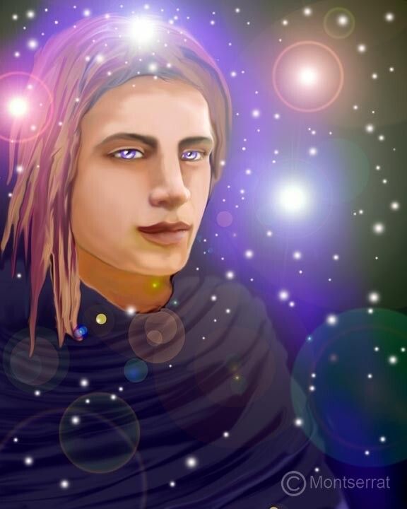 Archangel Altar Card by Montserrat