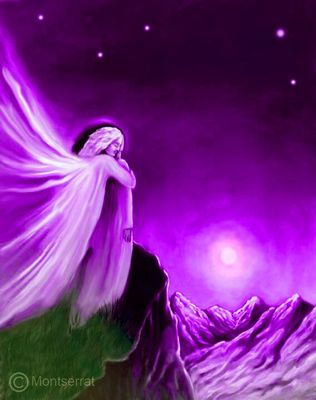 You Are Never Alone Altar Card by Montserrat