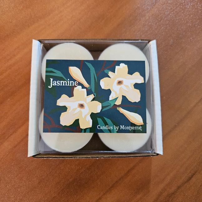 Jasmine Organic Soy Tealights