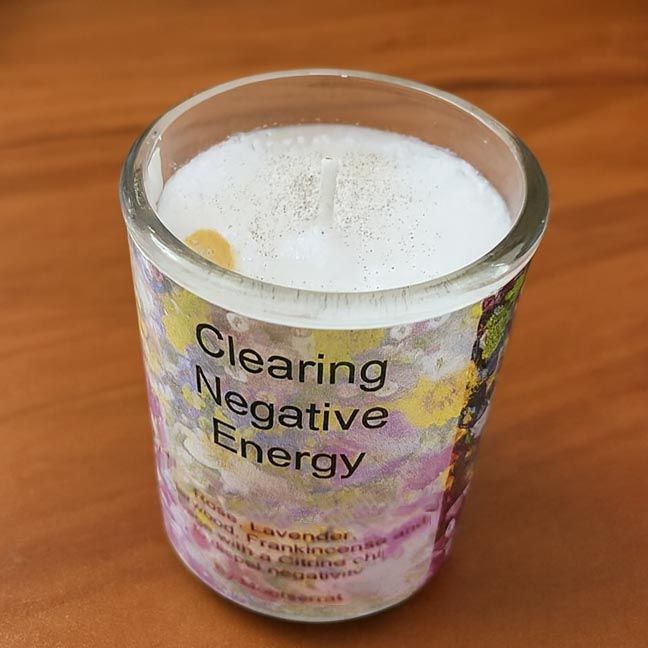 Clearing Negative Energy Candle for Purification, Protection &amp; Renewal
