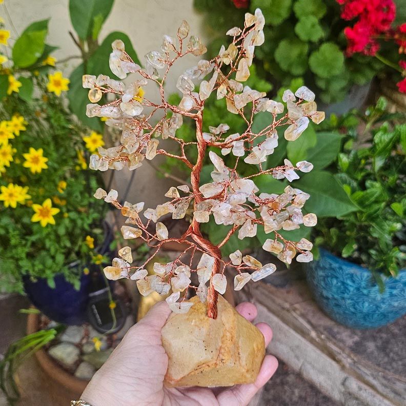 Citrine Radiance Tree | Gemstone Tree for Joy, Clarity &amp; Creative Energy