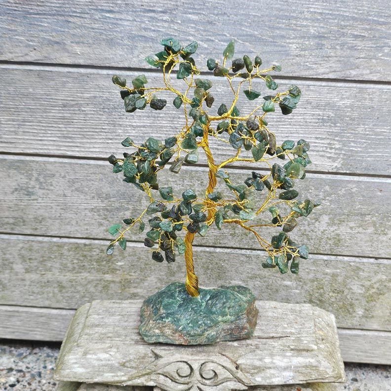 Jade Abundance Tree | Gemstone Tree for Prosperity, Renewal &amp; Growth