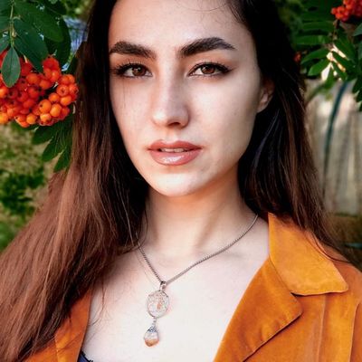 Raw Citrine Dream Catcher Necklace
