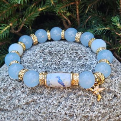 Enchanted Garden Guardian Bracelets — Gift Boxed (10mm Beads)