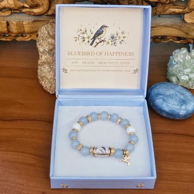 Blue Bird of Happiness Bracelet