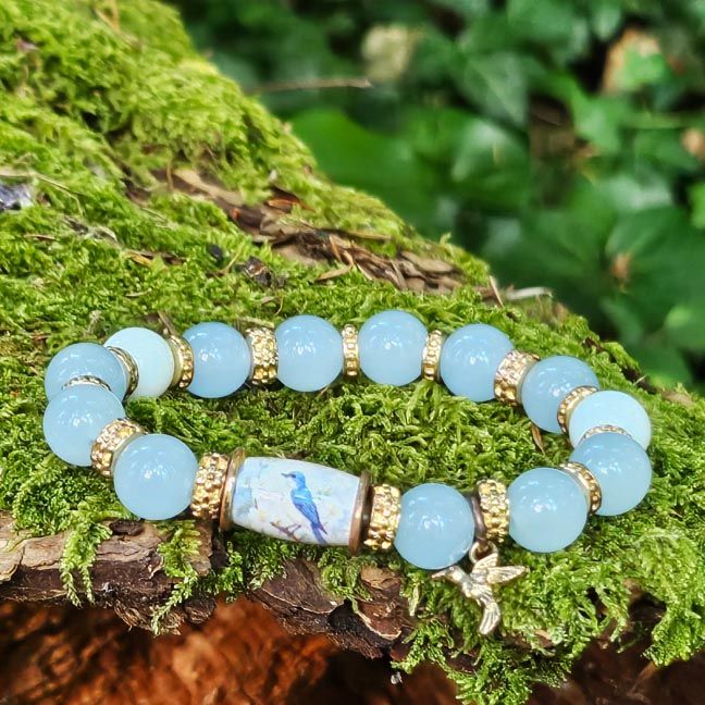 Blue Bird of Happiness Bracelet