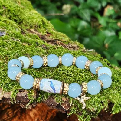 Blue Bird of Happiness Bracelet