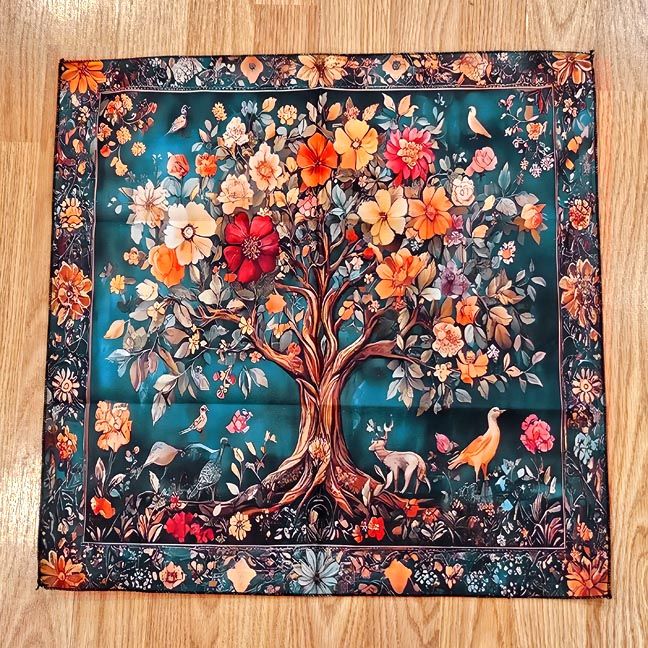 Sanctuary Tree Altar Cloth 18" x 18"