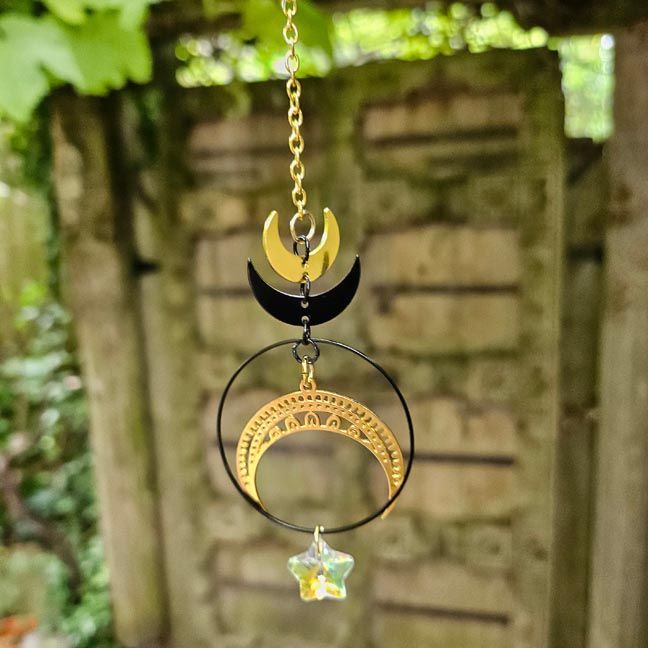 Twilight Moons Rainbow Keeper Car Charm