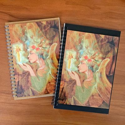 The Birth of Faery Journal by Montserrat