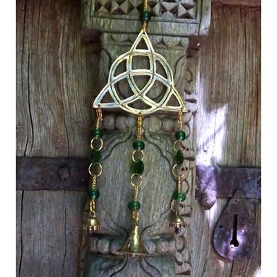 Brass Wind Chimes — Ganesh &amp; Triquetra Designs