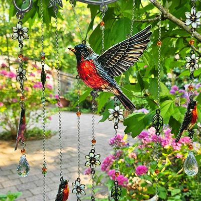 Robin Suncatcher  for Renewal, Hope &amp; New Beginnings