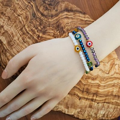 Evil Eye Protection Bracelets (3+ Units)