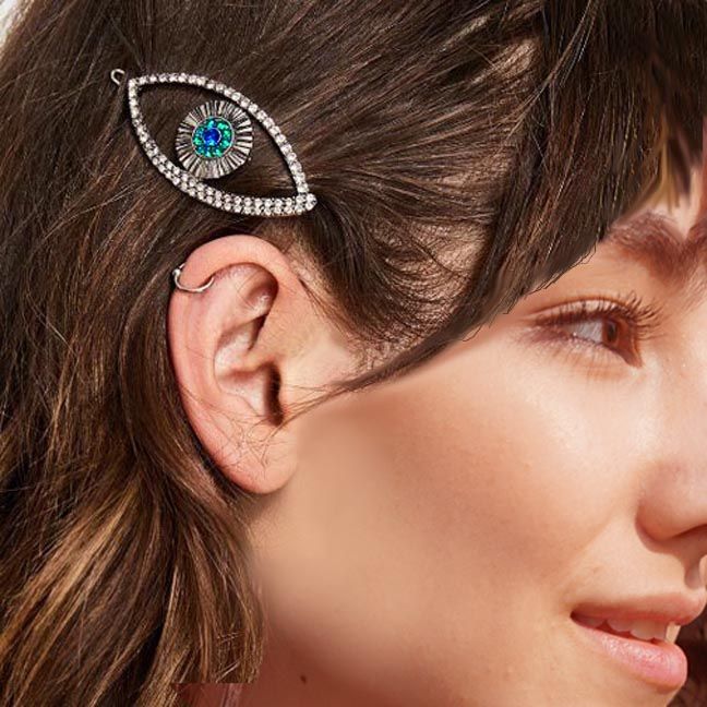 Evil Eye Protection Hair Clip