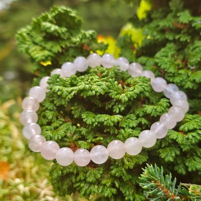 Rose Quartz Bracelet – 6mm Beads