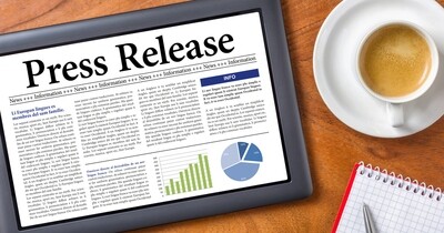 Framed Press Release and Marketing Program - Bronze