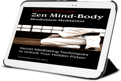 Zen Mind-Body Meditation for Martial arts Book &amp; Audio Meditation Program Special