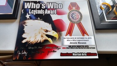 AMAA Duplicate or Replacement Award