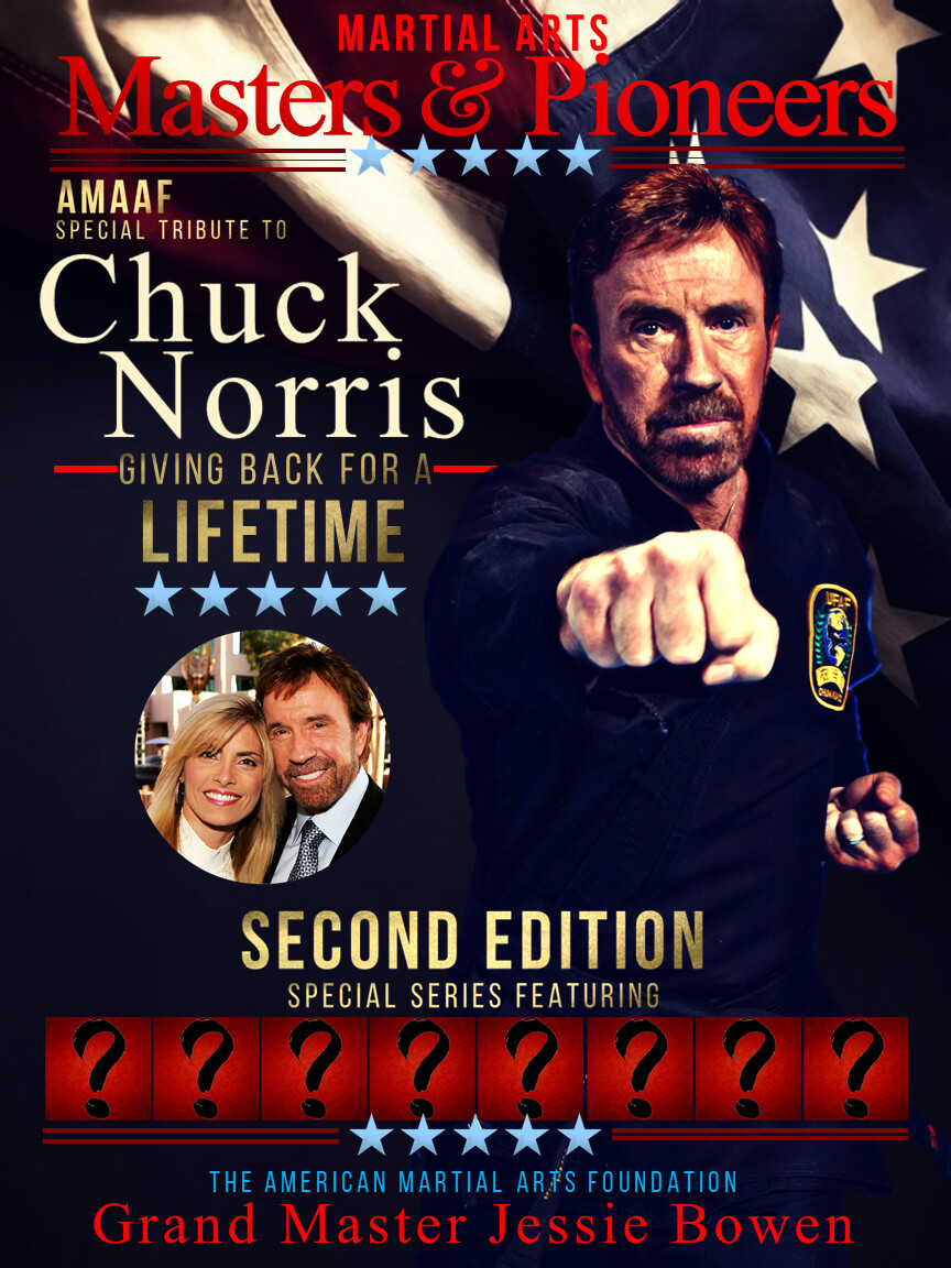Pre-Order Martial Arts Masters & Pioneers Volume 3 Softcover 2nd Edition - Tribute to GM Chuck Norris Pre-Order Martial Arts Masters & Pioneers Volume 3 Softcover 2nd Edition - Tribute to GM Chuck Norris