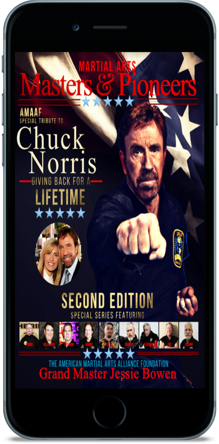 Digital e-Book Download Martial Arts Masters &amp; Pioneers Volume 3 2nd Edition - Tribute to GM Chuck Norris