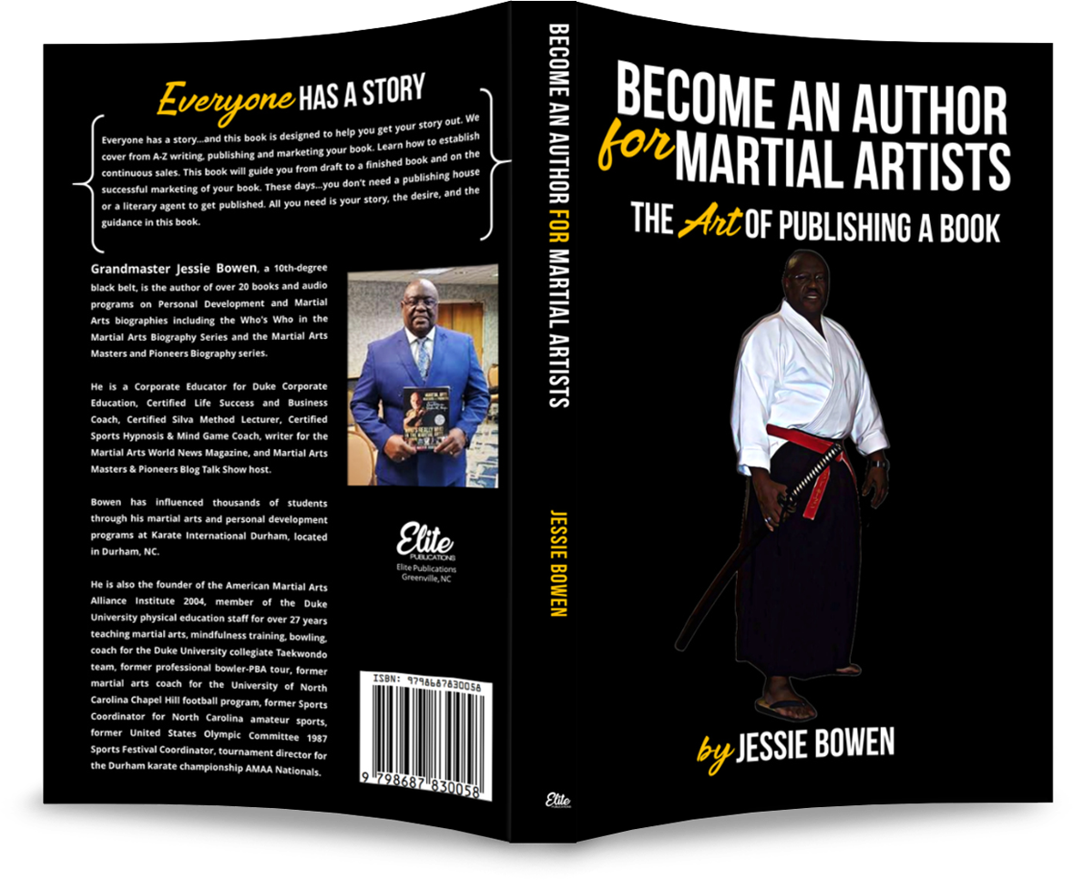 Become An Author for Martial Artist by Jessie Bowen