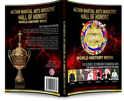 2021 ACTION MARTIAL ARTS MAGAZINE HALL OF HONORS WORLD HISTORY BOOK: