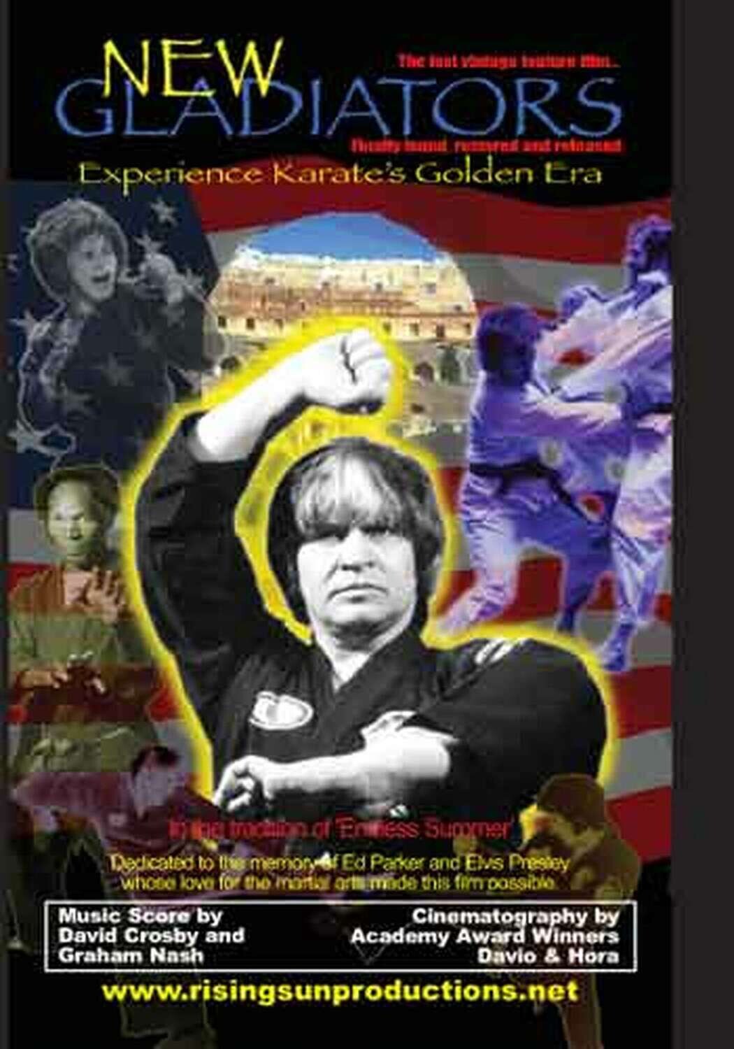 NEW GLADIATORS GOLDEN ERA KARATE DOCUMENTARY DVD