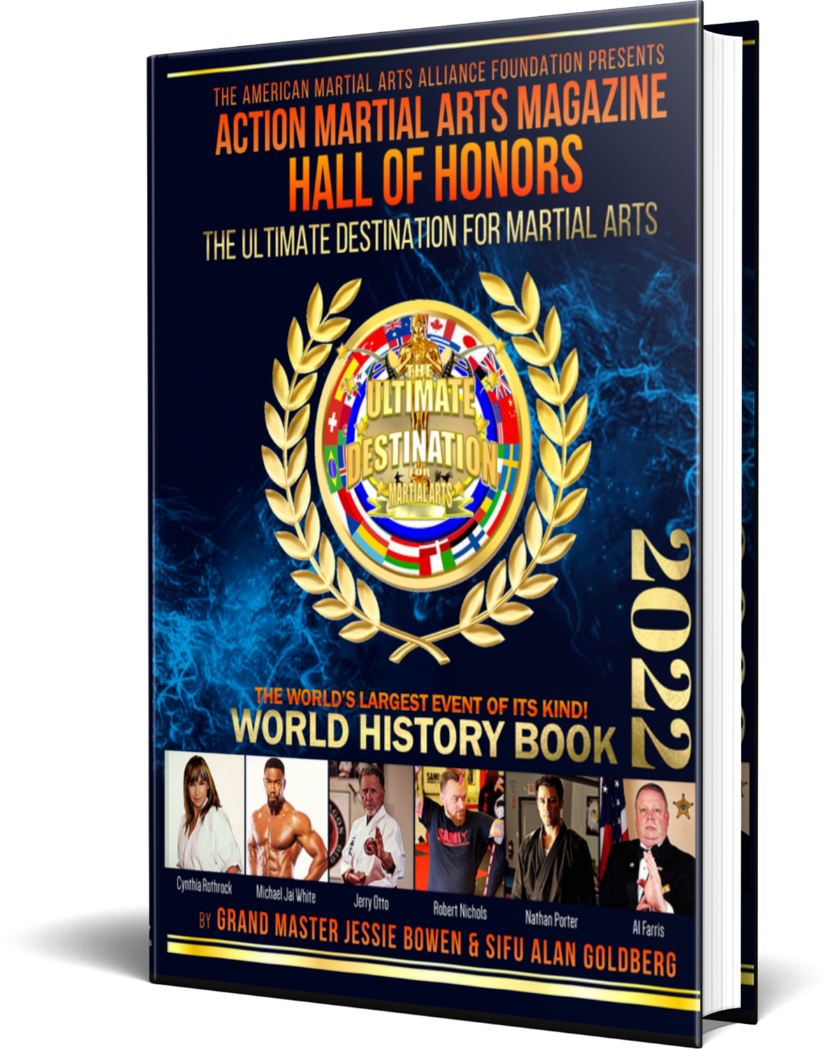 2022 ACTION MARTIAL ARTS MAGAZINE HALL OF HONORS WORLD HISTORY BOOK: