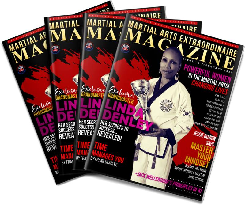 Signed copy - The Martial Arts Extraordinaire Magazine Linda Denley Edition, Printed Copy