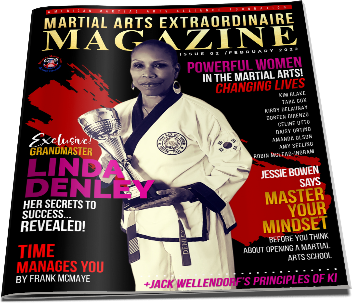 The Martial Arts Extraordinaire Magazine Linda Denley Edition, Printed Copy