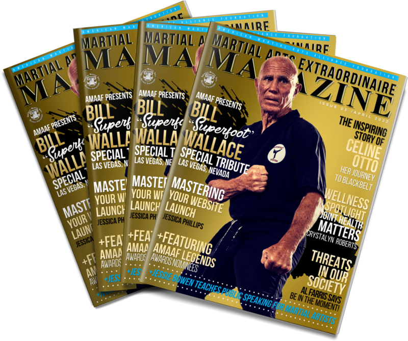 Bill "Superfoot" Wallace Edition of The Martial Arts Extraordinaire Magazine, Printed Copy