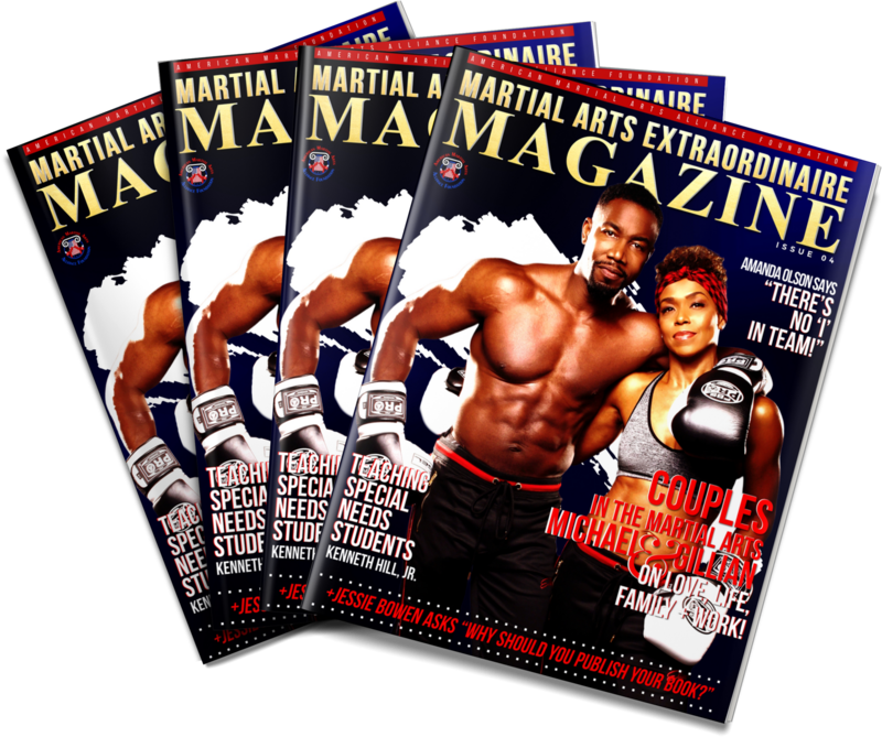 Michael Jai White Edition of The Martial Arts Extraordinaire Magazine, Printed Copy Monthly Subscription