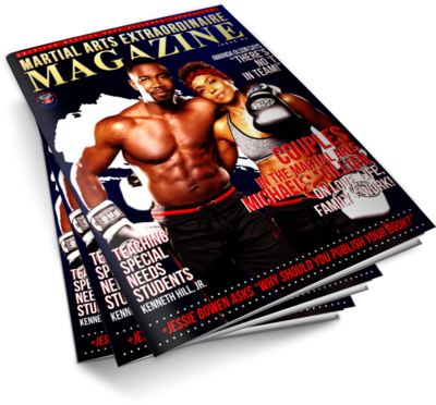 Michael Jai White Edition of The Martial Arts Extraordinaire Magazine, Printed Copy