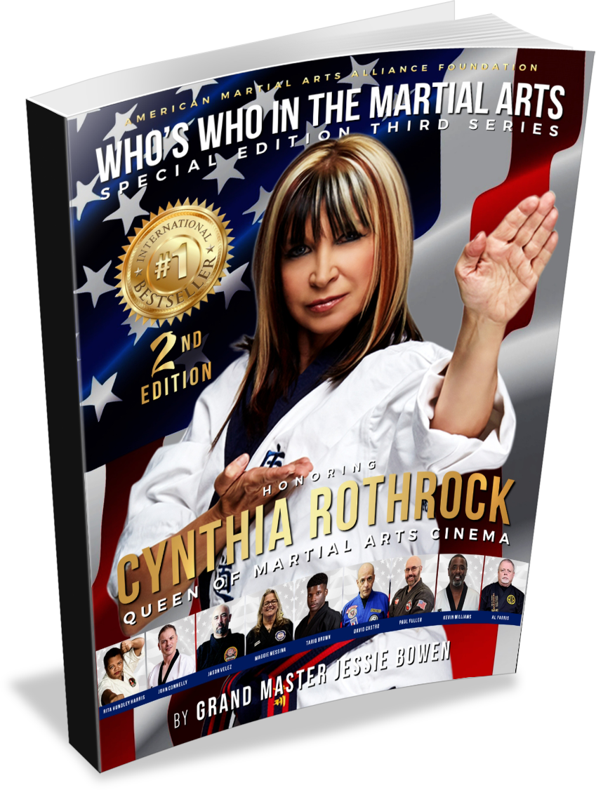Paper Back Copy - Who's Who in the Martial Arts: A Tribute to Cynthia Rothrock and Martial Arts Biography Book Edition #9