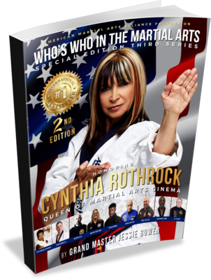 Paper Back Copy - Who&#39;s Who in the Martial Arts: A Tribute to Cynthia Rothrock and Martial Arts Biography Book Edition #9 International Impact Award winner