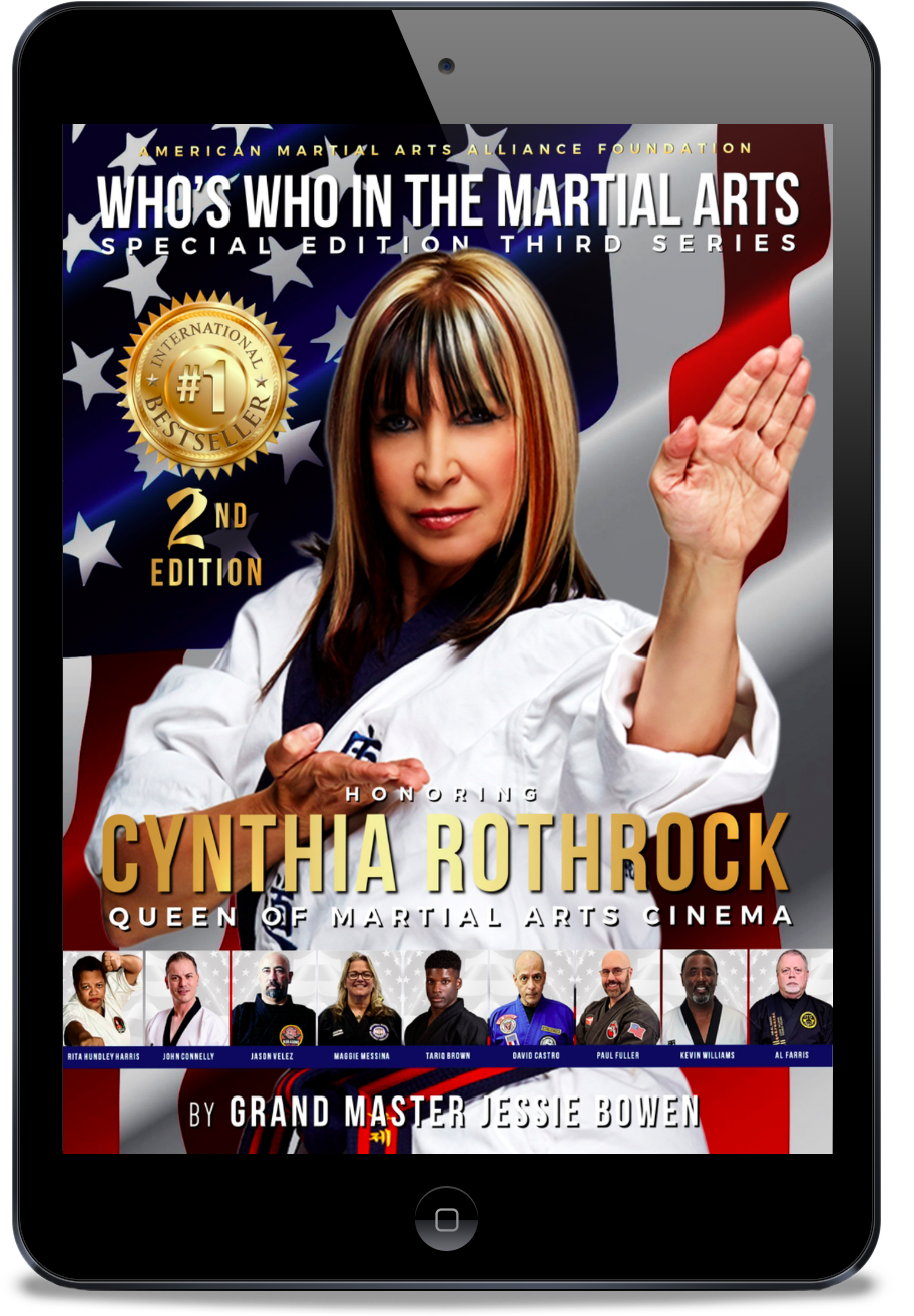 Digital Download- Who's Who in the Martial Arts: A Tribute to Cynthia Rothrock and Martial Arts Biography Book Edition #9