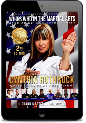 Digital Download- Who&#39;s Who in the Martial Arts: A Tribute to Cynthia Rothrock and Martial Arts Biography Book Edition #9