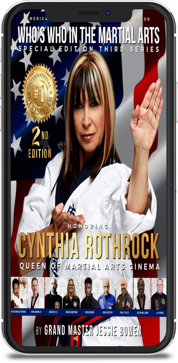Digital Download- Who's Who in the Martial Arts: A Tribute to Cynthia Rothrock and Martial Arts Biography Book Edition #9