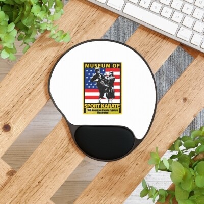 Sport Karate Museum Mouse Pad With Wrist Rest